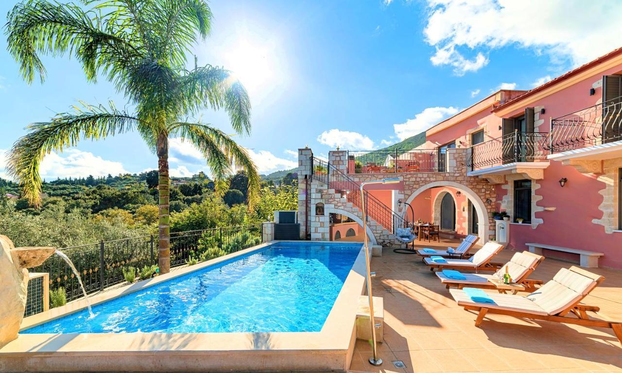 Steve Kois Villa Heated Pool Chania  Exterior foto